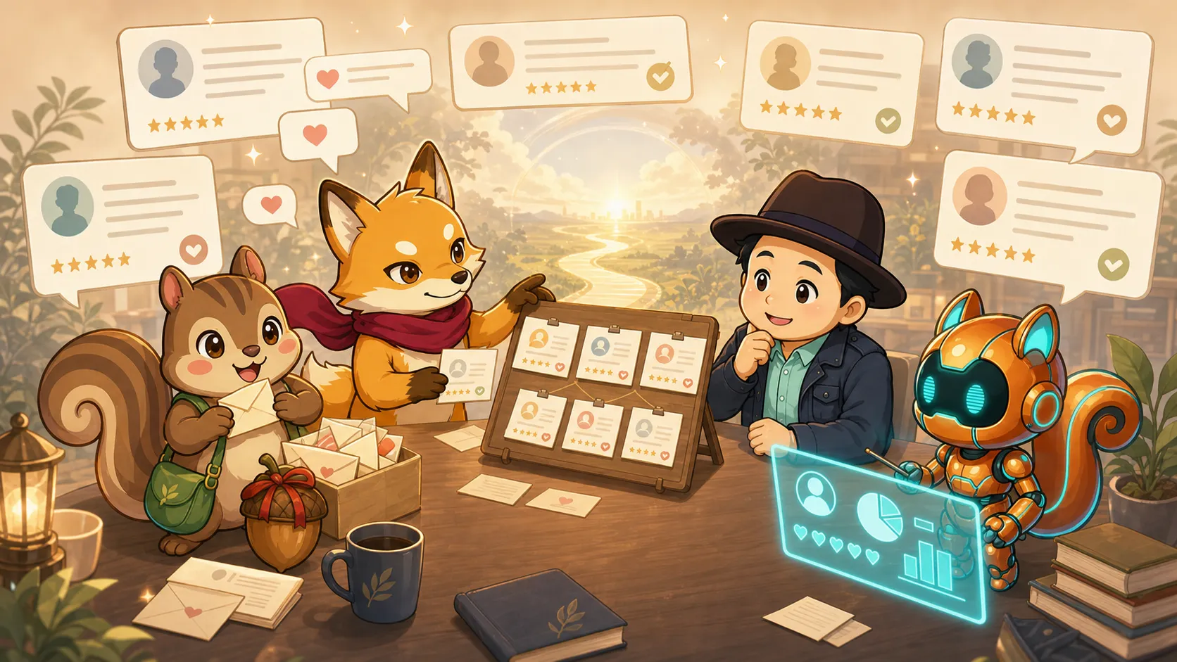 視聴者様からの声と満足感を示す挿絵