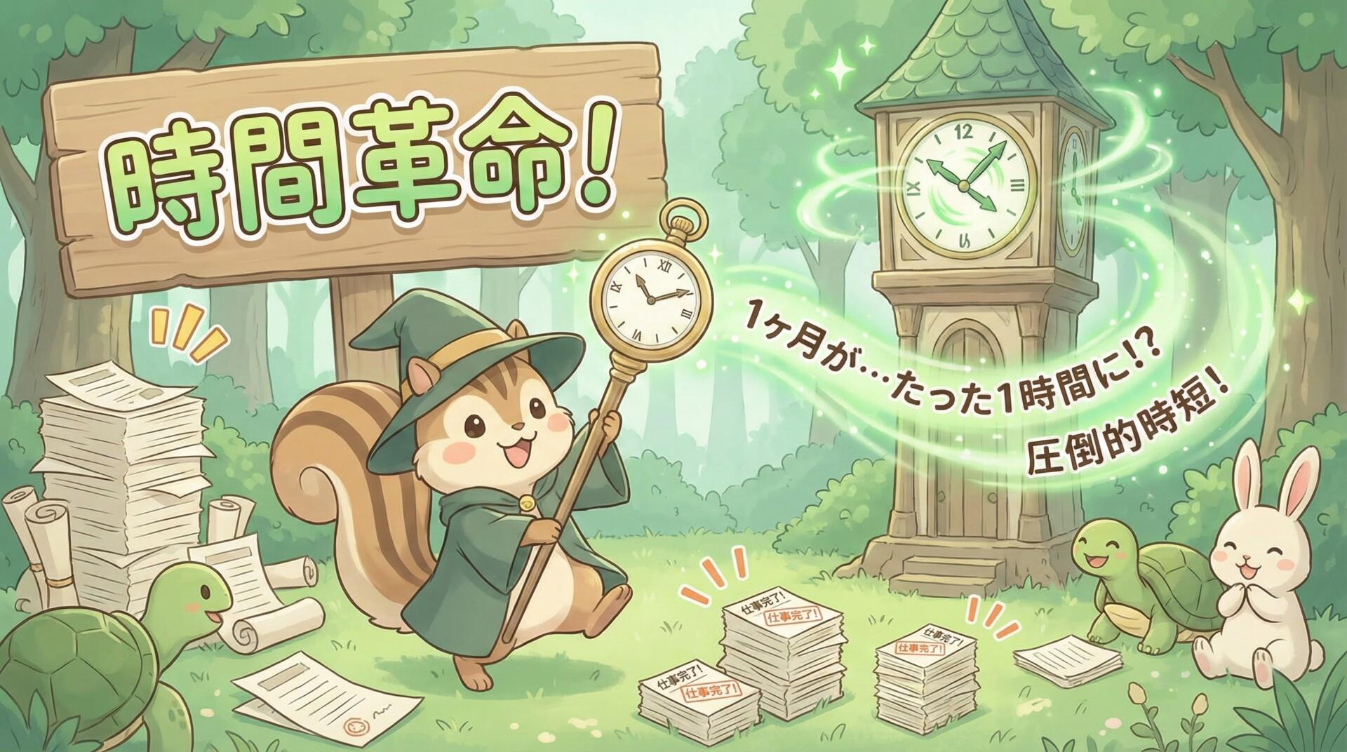 時間革命のイラスト