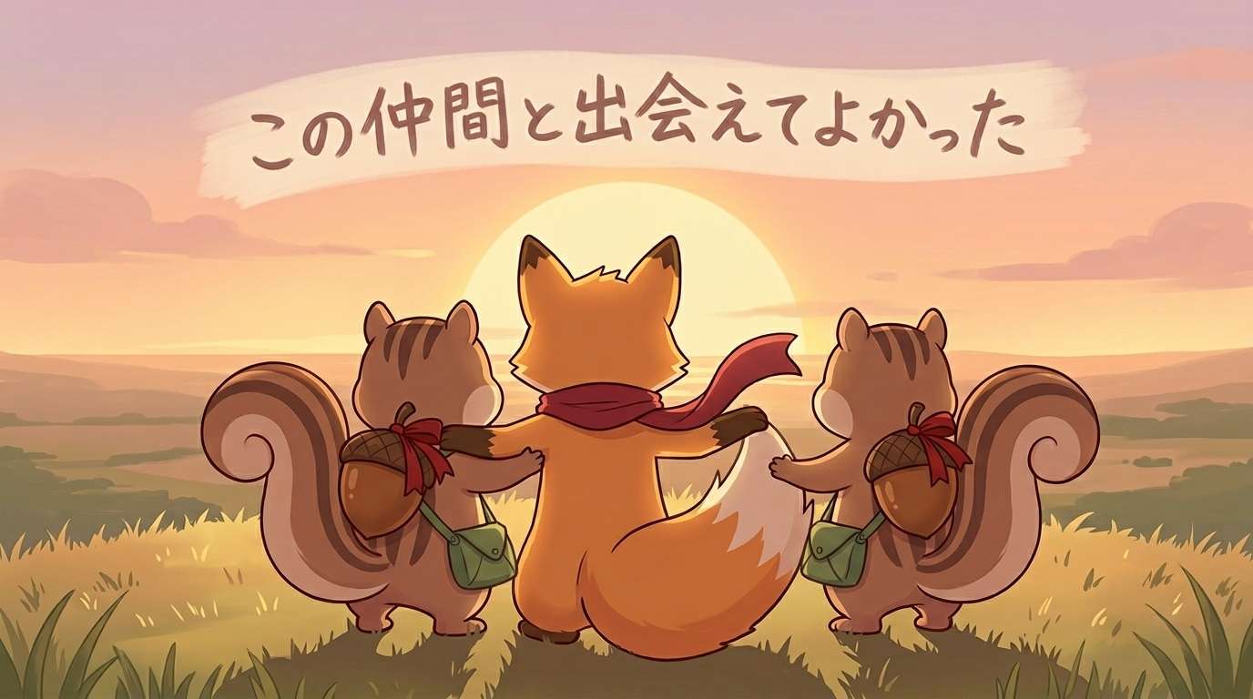 マジリス合宿の仲間たち