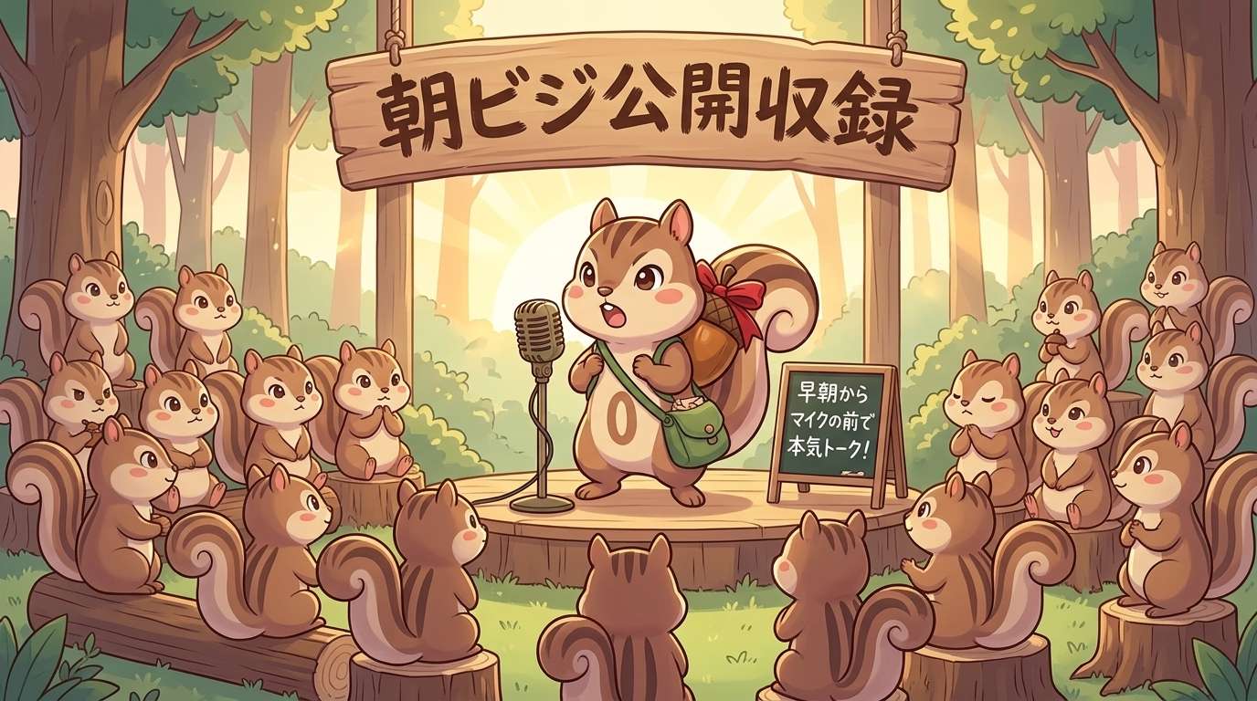 朝ビジ公開収録
