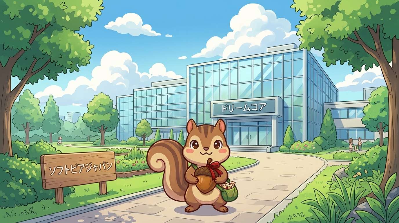 会場 ソフトピアジャパン ドリームコア外観
